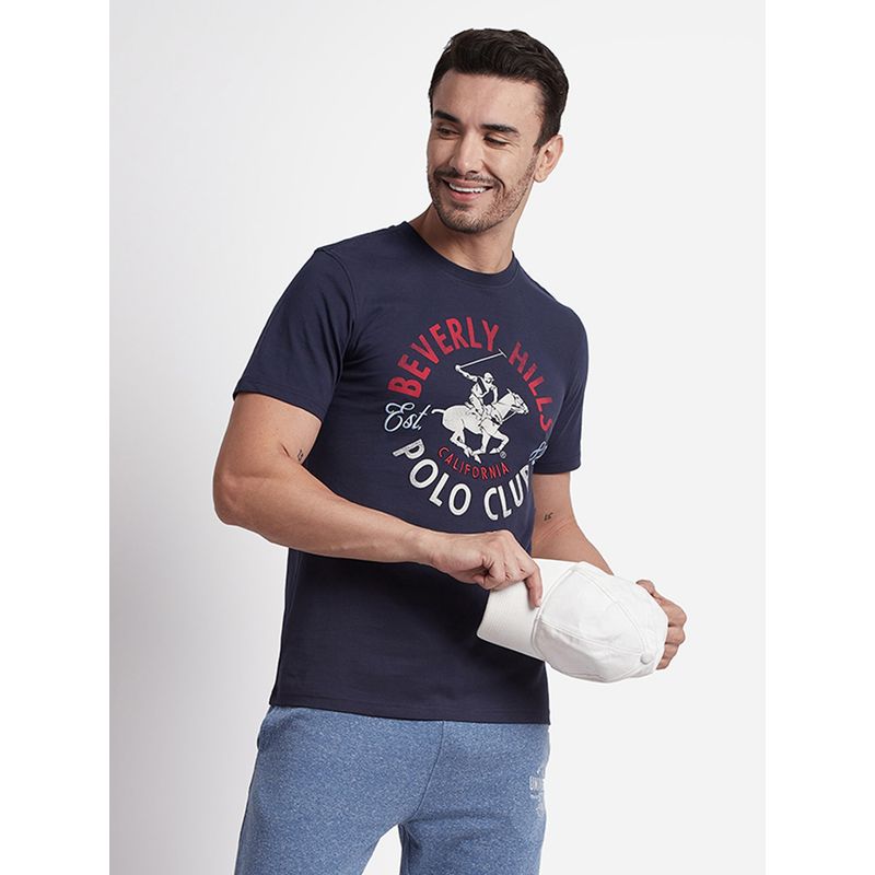 Beverly Hills Polo Club Round House Blue T-Shirt (S)