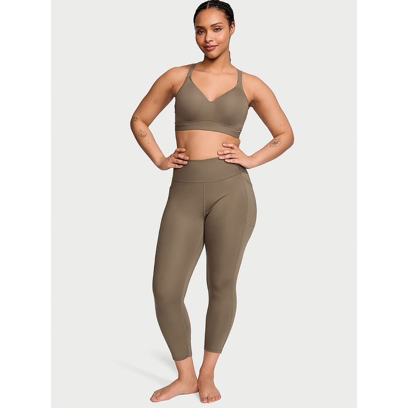 Victoria's Secret Taupe Vs Essential High Rise Pocket Tights (XS)