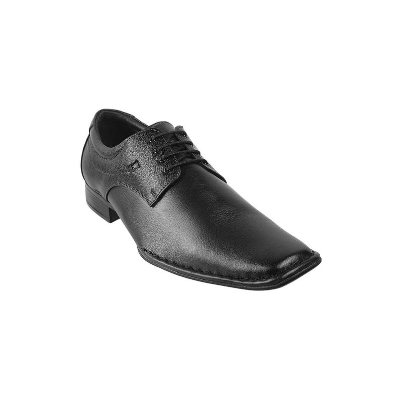 Metro Mens Black Formal Lace-Ups Shoes (EURO 40)