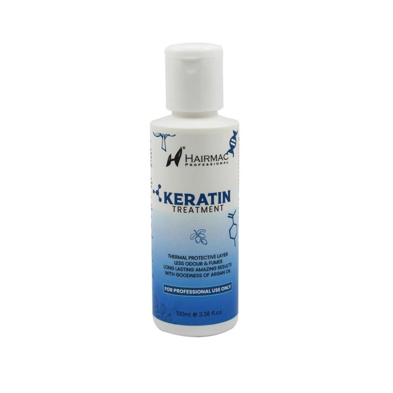 Hairmac Professional Advanced Keratin Treatment for all Hair types. 80% straight hair