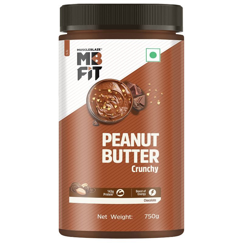 MuscleBlaze Chocolate Peanut Butter - Crunchy