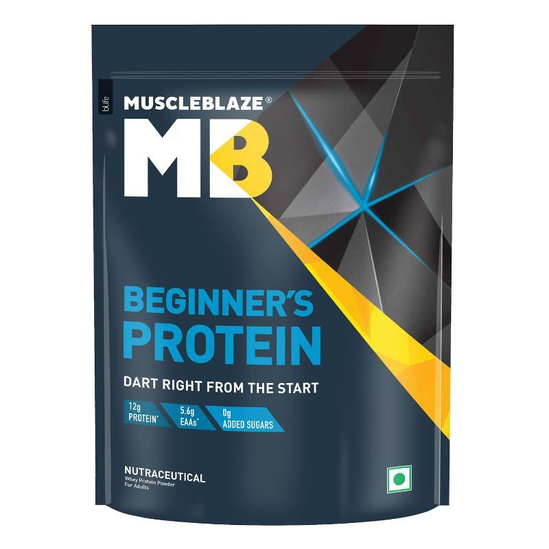 MuscleBlaze Beginner's Whey Protein Supplement - Chocolate