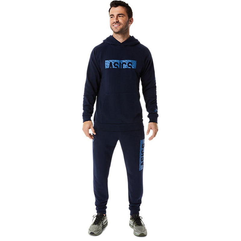 Asics CA French Terry Blue Mens Trackpants (M)