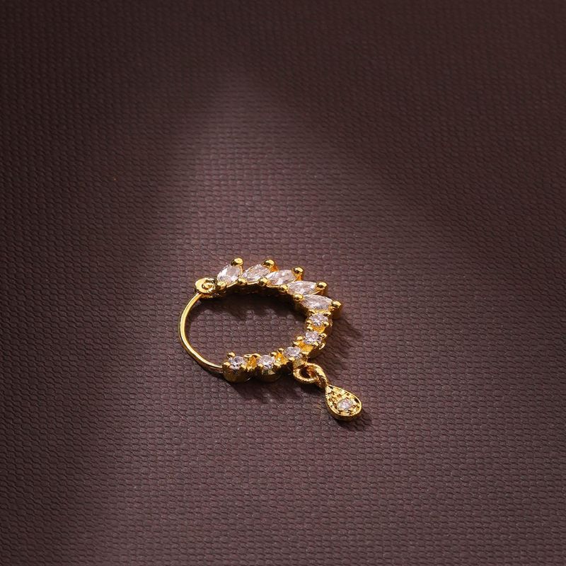 Gold nose bali discount design