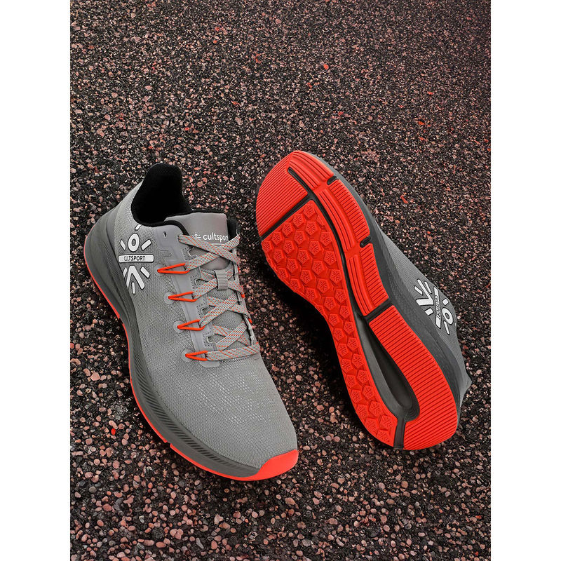 Cultsport Firebird Grey Men Running Shoes (UK 9)