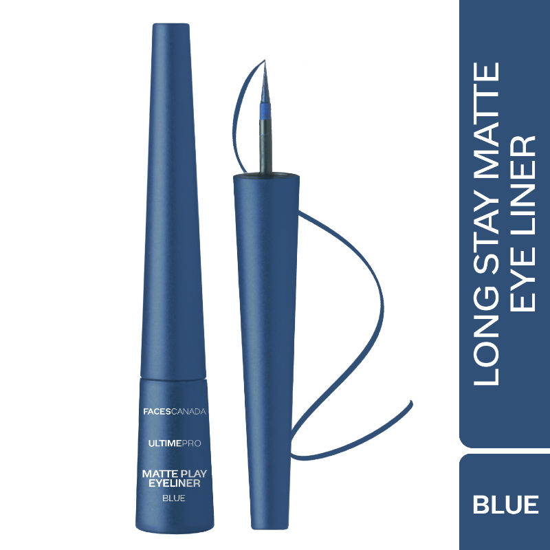 Faces Canada Ultime Pro Matte Play Eyeliner Blue - Sapphire
