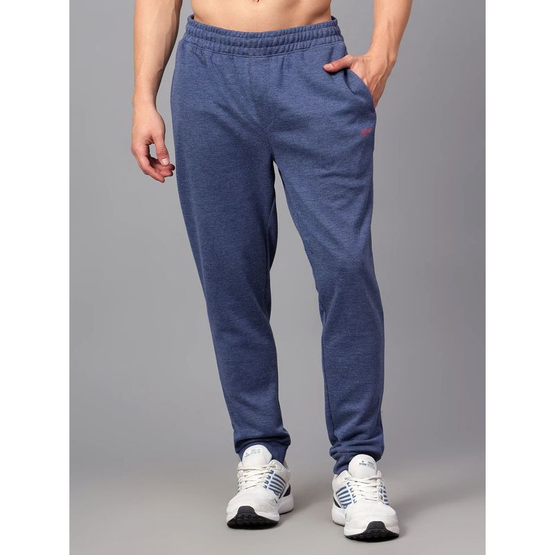 Shiv Naresh Mens Navy Blue Solid Trackpants (46)