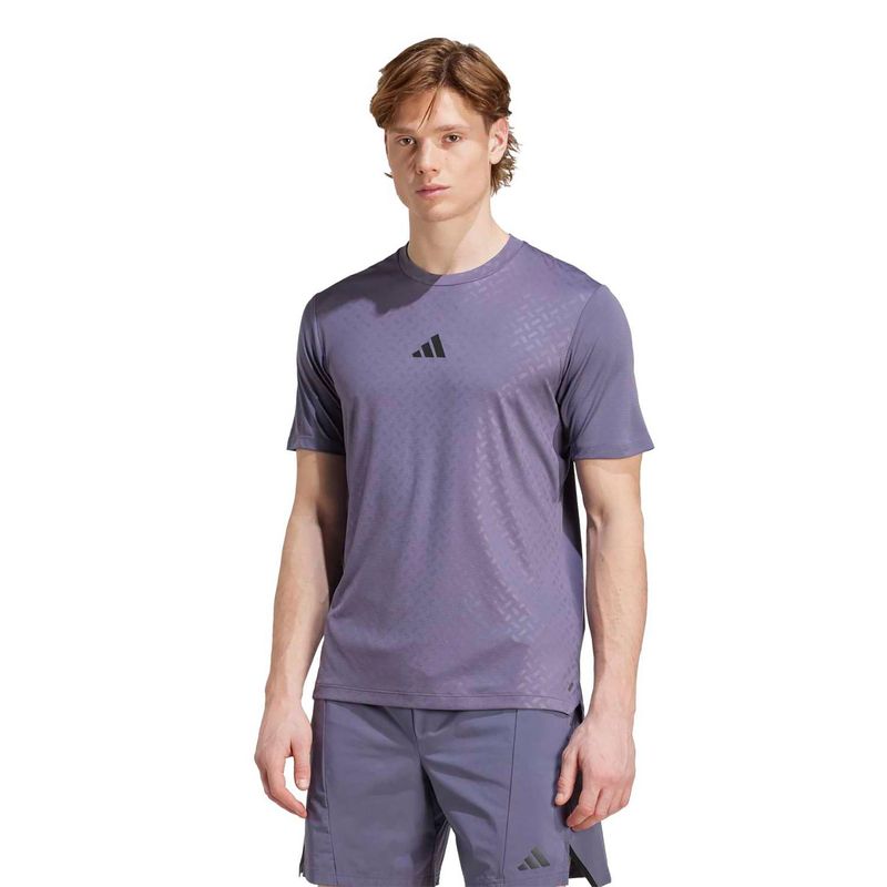 Buy adidas Prime Lift 3S T Men Purple Training T-shirt Online