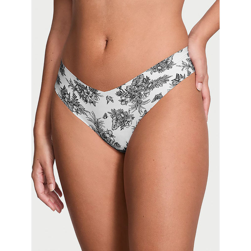 Victoria's Secret No-Show Thong Panty White (XL)