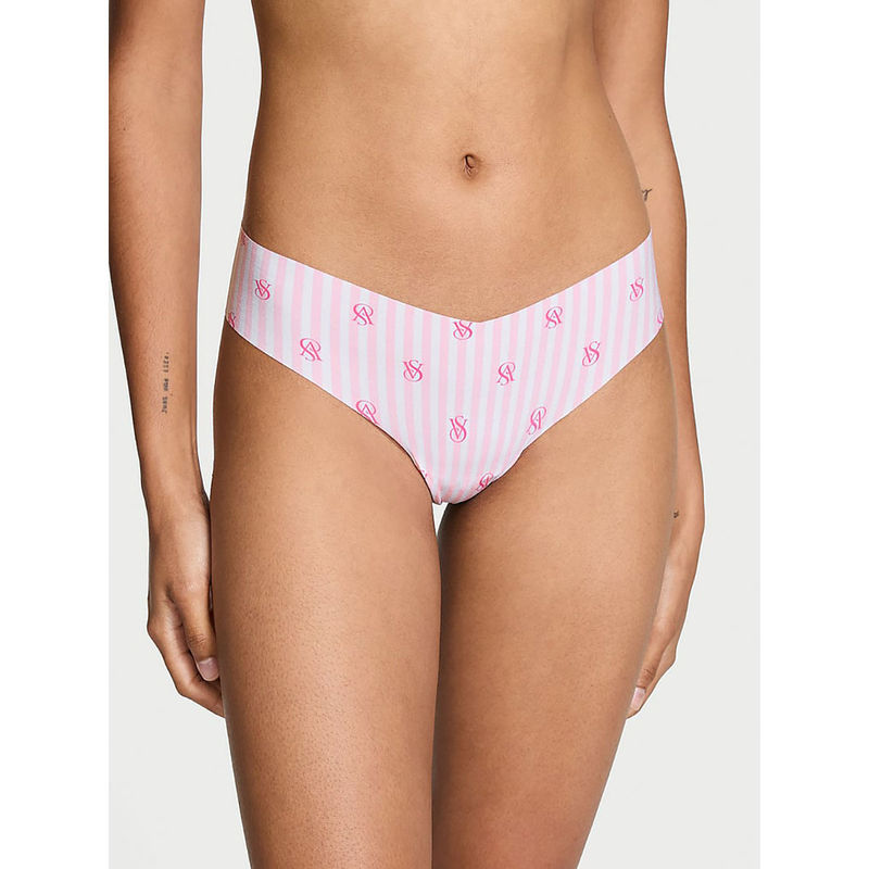 Victoria's Secret No-Show Thong Panty Pink (XS)