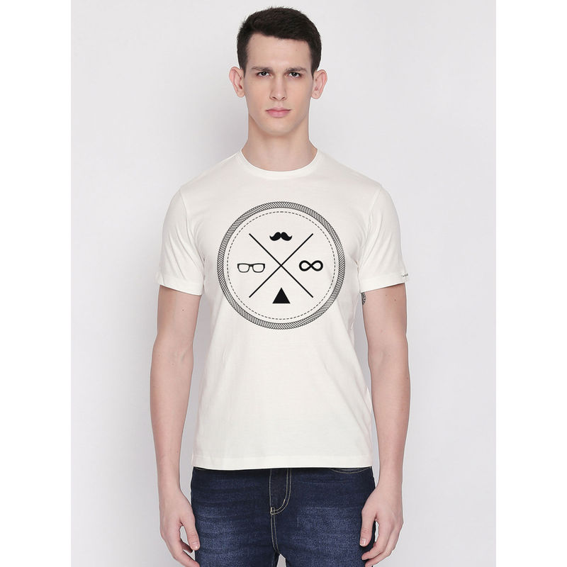 THREADCURRY Hipster Starter Pack Creative Graphic Printed T-Shirt for Men (M)