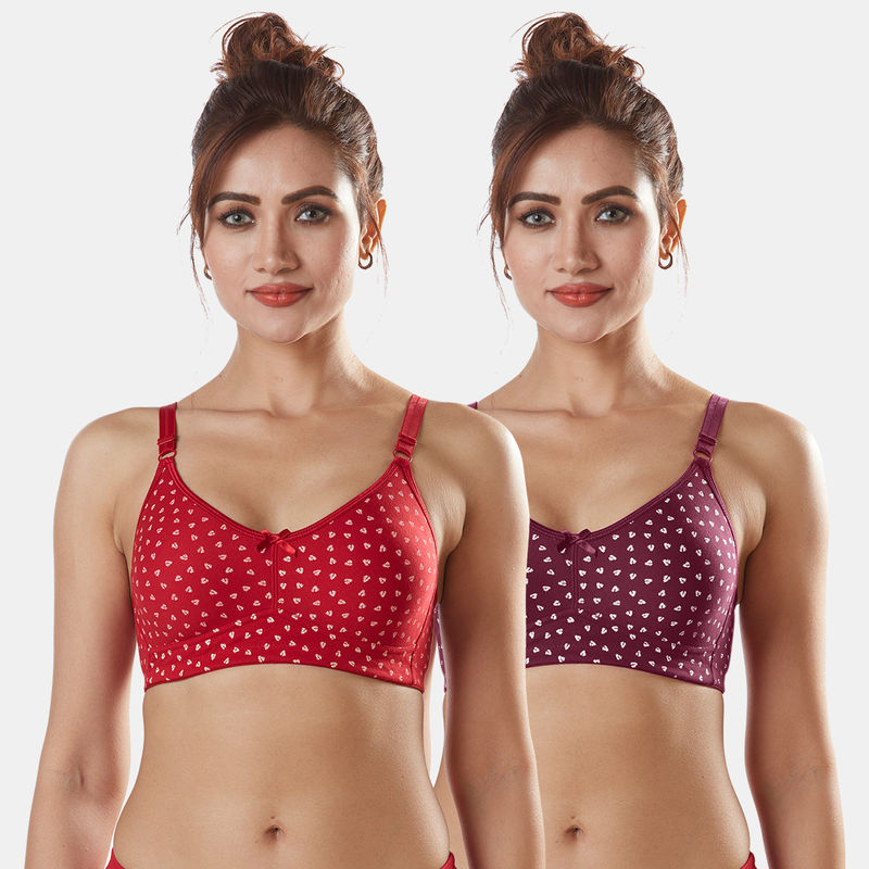 Sonari Dove Non-padded Supper Support Bra - Multi-Color (34C)