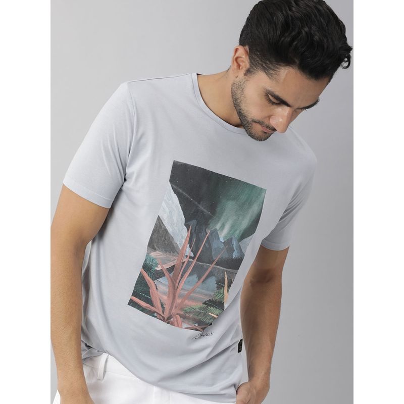 RARE RABBIT Blue Casual T-Shirts (S)