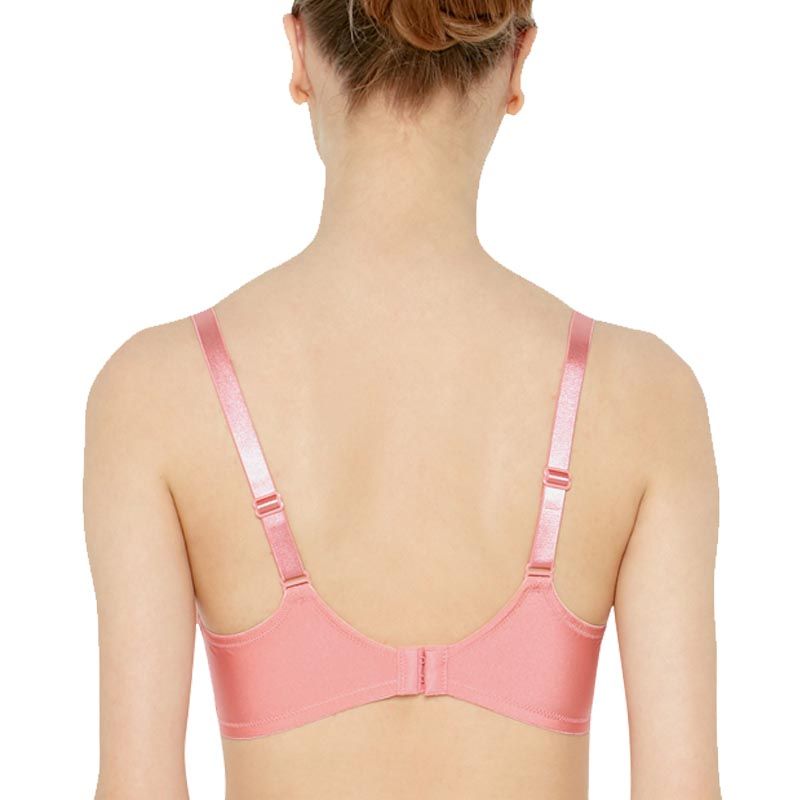 Triumph Modern Finesse 01 Wired Padded Spacer Design Big-Cup T-Shirt Bra - Pink (38C)