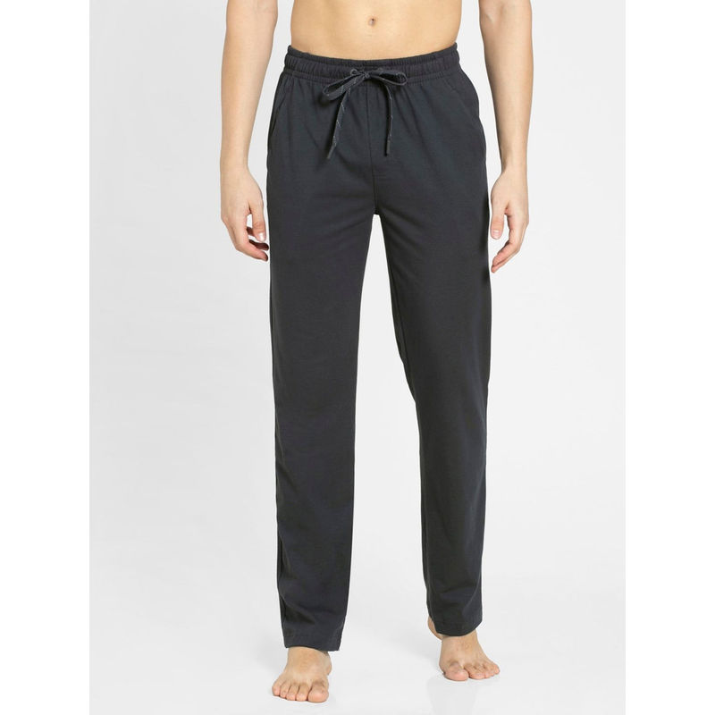 Jockey SP27 Men Super Combed Cotton Active Wear Trackpants - Graphite (S)