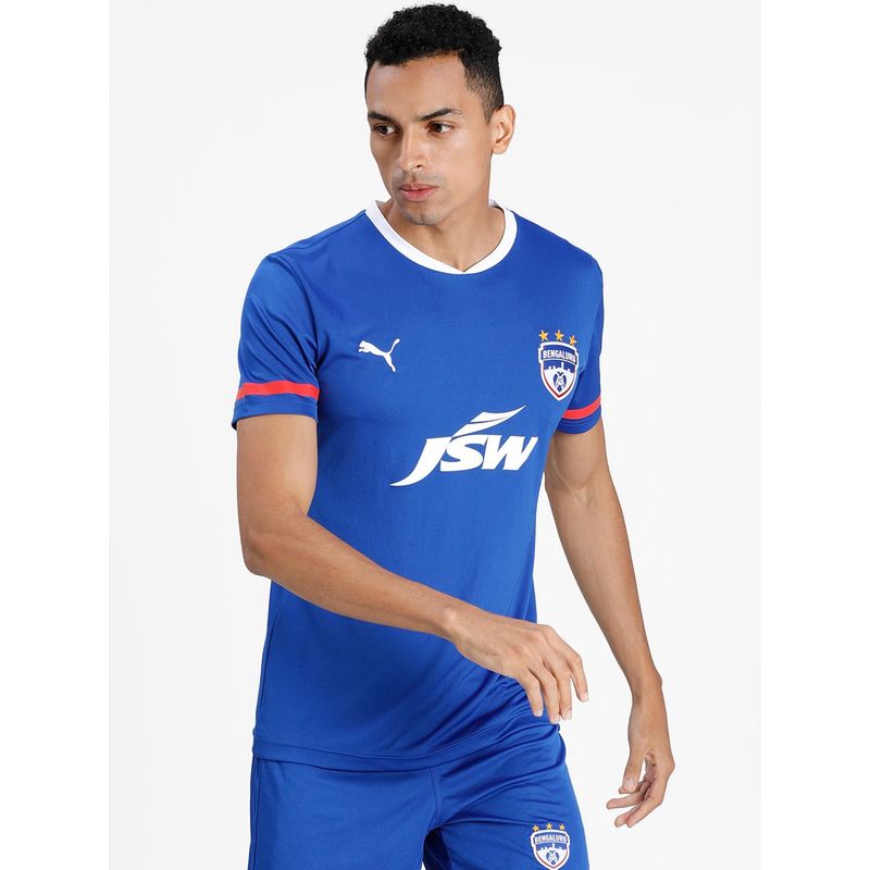 Puma BFC Homehirt ReplicaS Men Blue T-Shirts (S)