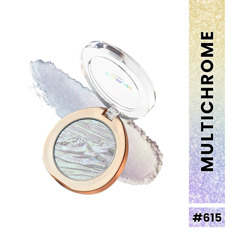 Charmacy Milano Star Dust Highlighter - 601 - Duochrome, Blendable & Highly Pigmented