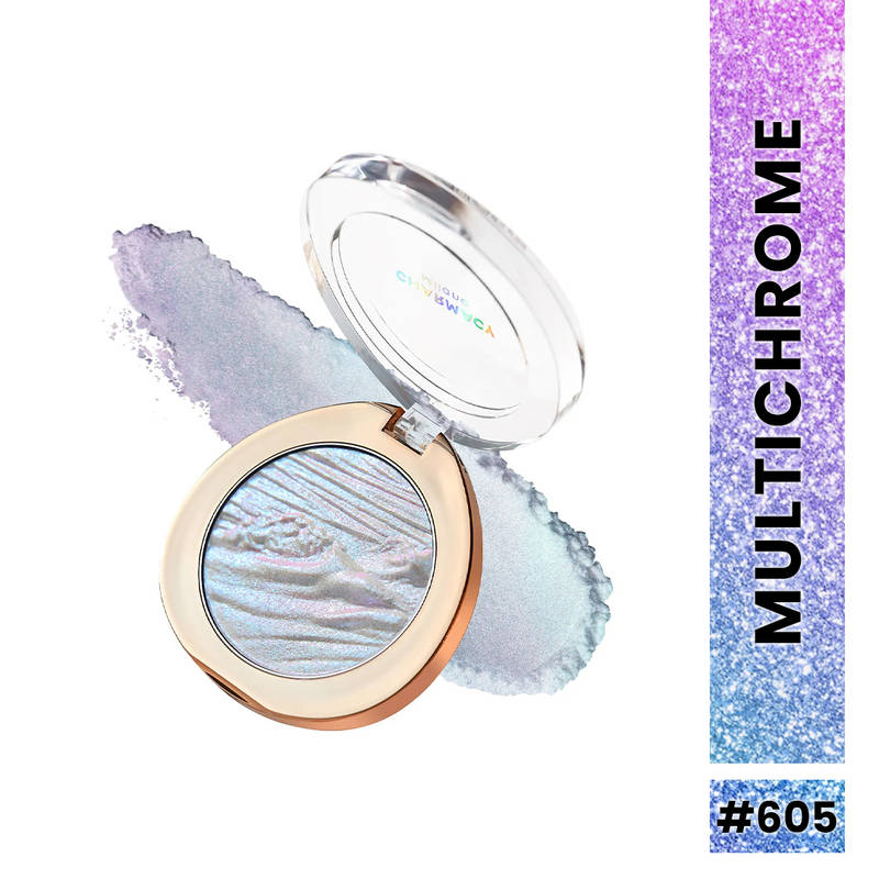 Charmacy Milano Star Dust Highlighter - 605 - Duochrome, Blendable & Highly Pigmented