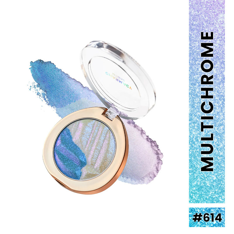 Charmacy Milano Star Dust Highlighter - 614 - Duochrome, Blendable & Highly Pigmented