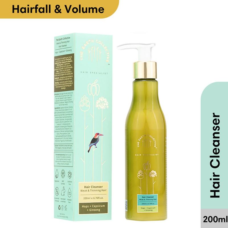 The Earth Collective Hair Cleanser For Weak & Thinning Hair