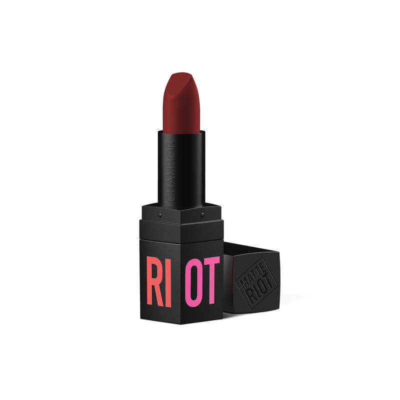 Chambor Matte Riot Lipstick Make up - Auburn Toss #205