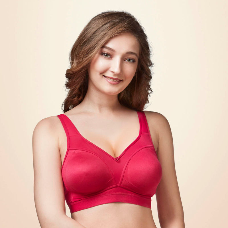 Trylo Omnimiser Woman Minimiser Bra - Red (40D)