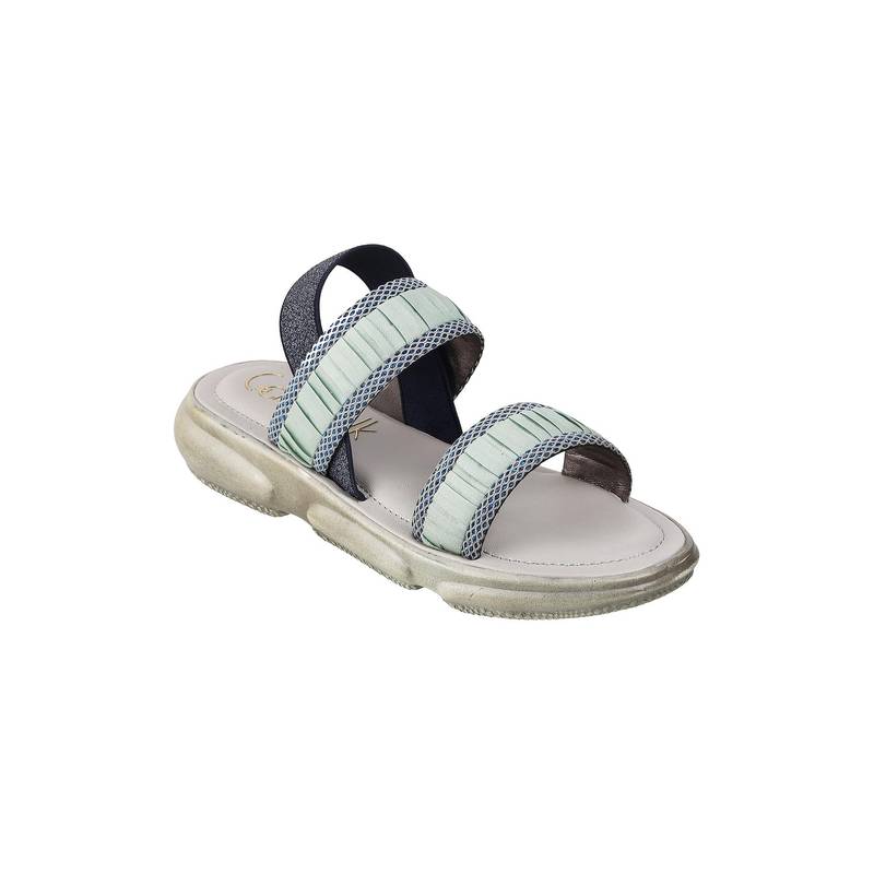 Catwalk Women Stylised Platforms Sandals - Grey (UK 4)