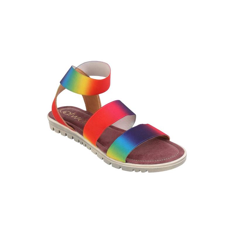 Catwalk Women Stylised Sandals - Gold (UK 9)