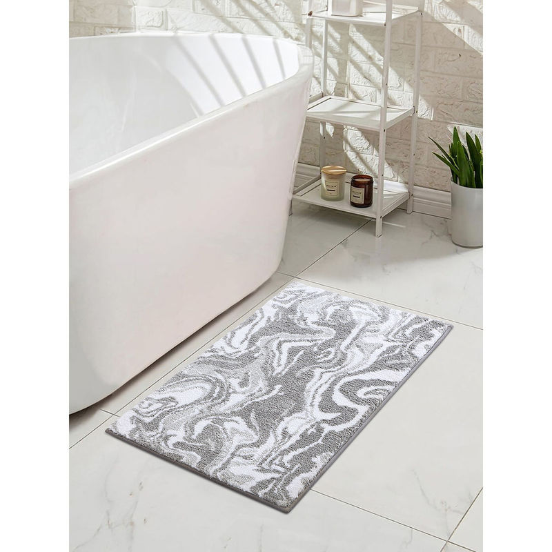 OBSESSIONS Anti-skid Super Soft Bath Mat Grey (S)