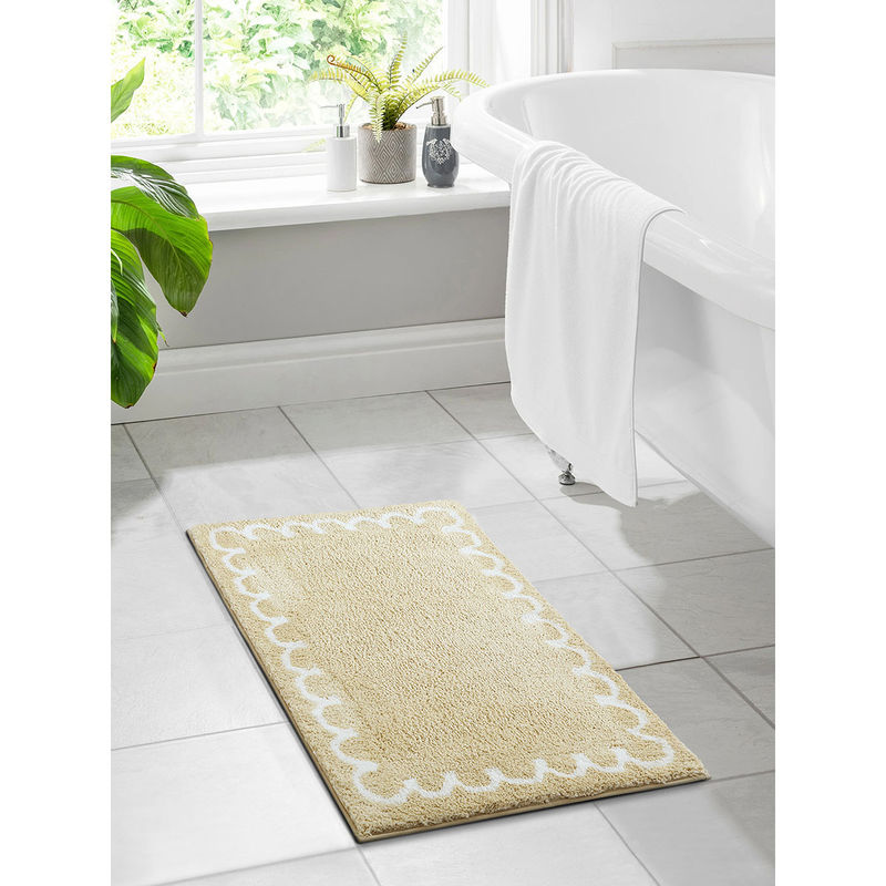 OBSESSIONS Anti-skid Ultra Absorbent Bath Mat Sandshell (M)