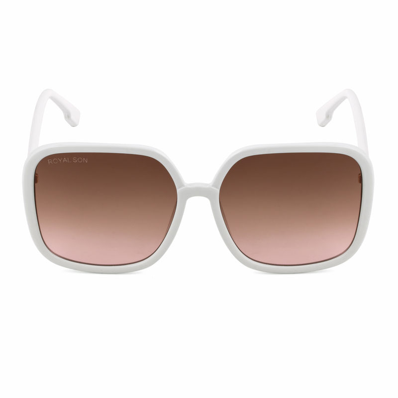 Buy Royal Son Brown Uv Protected Over Sized Sunglasses Online