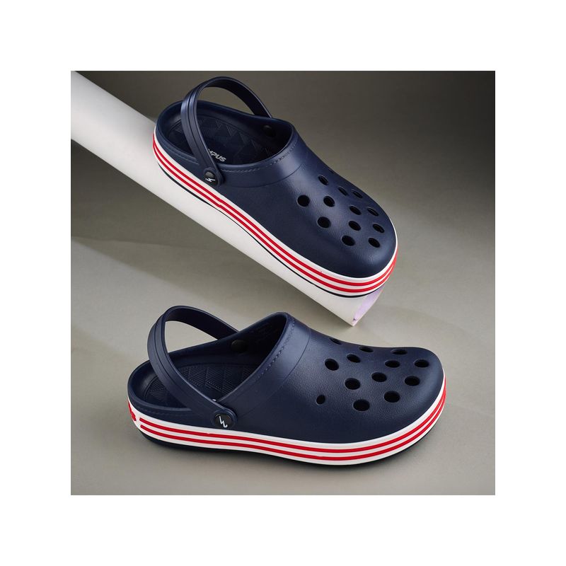Campus Gc-4002 Men Navy Clogs (UK 8)