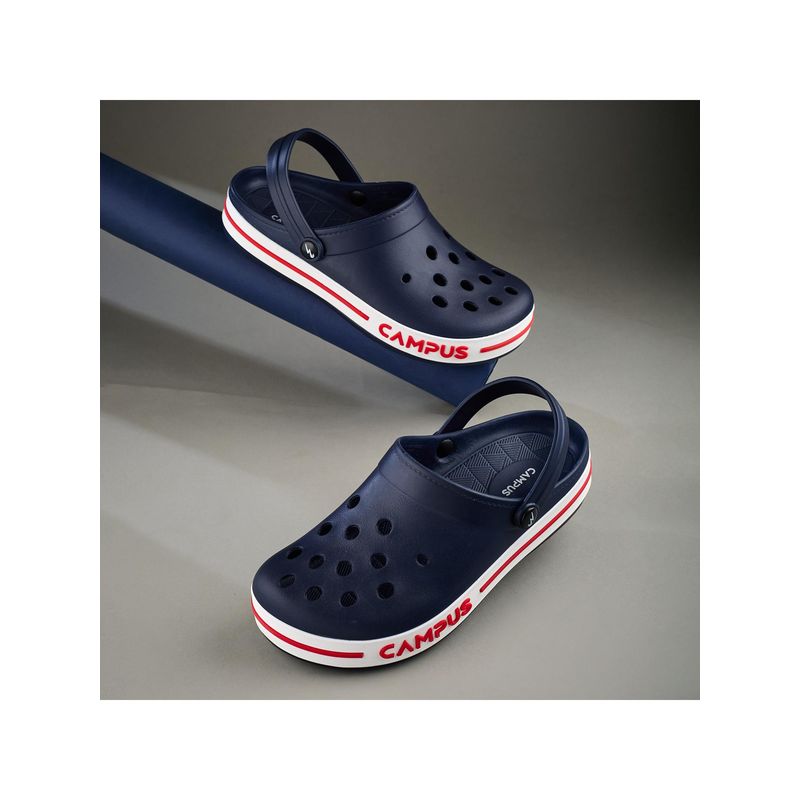 Campus Gc-4004 Men Navy Clogs (UK 7)