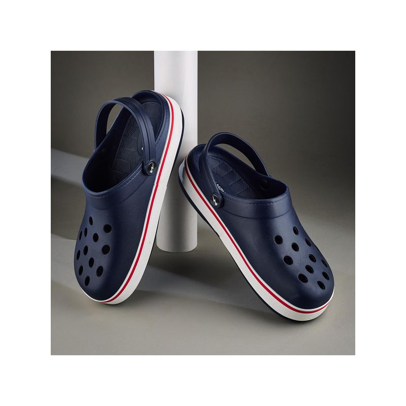 Campus Gc-4026 Men Navy Blue Clogs (UK 8)