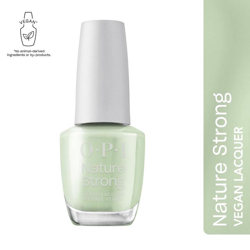 O.P.I Nature Strong Vegan Nail Lacquer Long Lasting & High-Shine - Sage It For Later