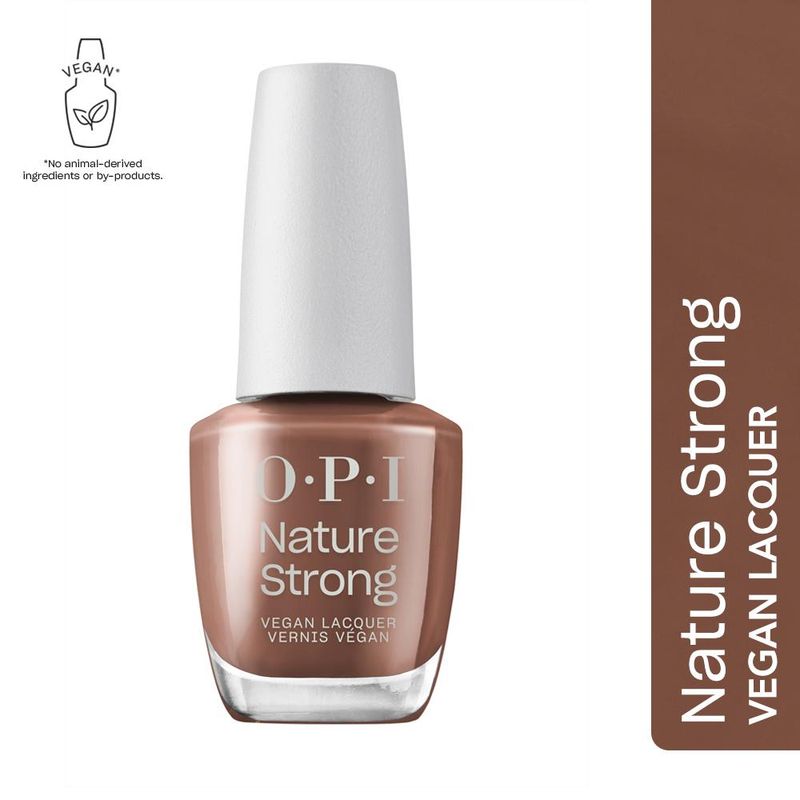 O.P.I Nature Strong Vegan Nail Lacquer Long Lasting & High-Shine - Make My Bark On The World