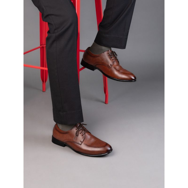 Hydes N Hues Men Brown Formal Derbies (EURO 45)