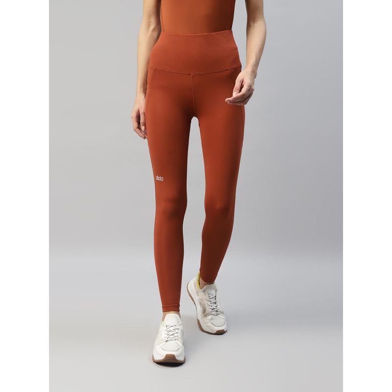 Dida Women Dynamic Rust Tights (XL)