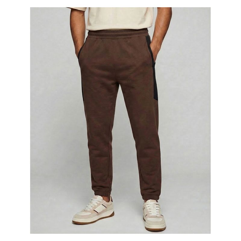 Nobero Men Brown Milan Jogger (3XL)