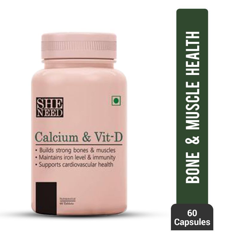 SheNeed Calcium & Vit-D Supplement For Women