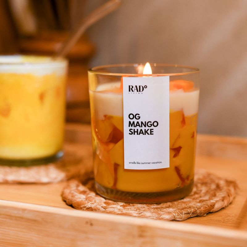 White OTO Mango-Coconut Body Massage Candle at ₹ 399/piece in