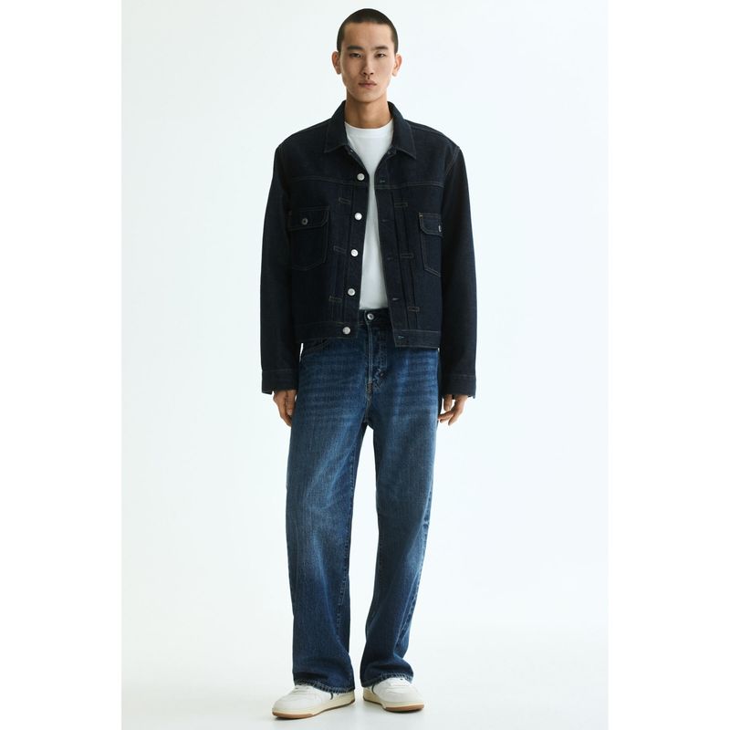 H&M Men Blue Loose Jeans (28/30)