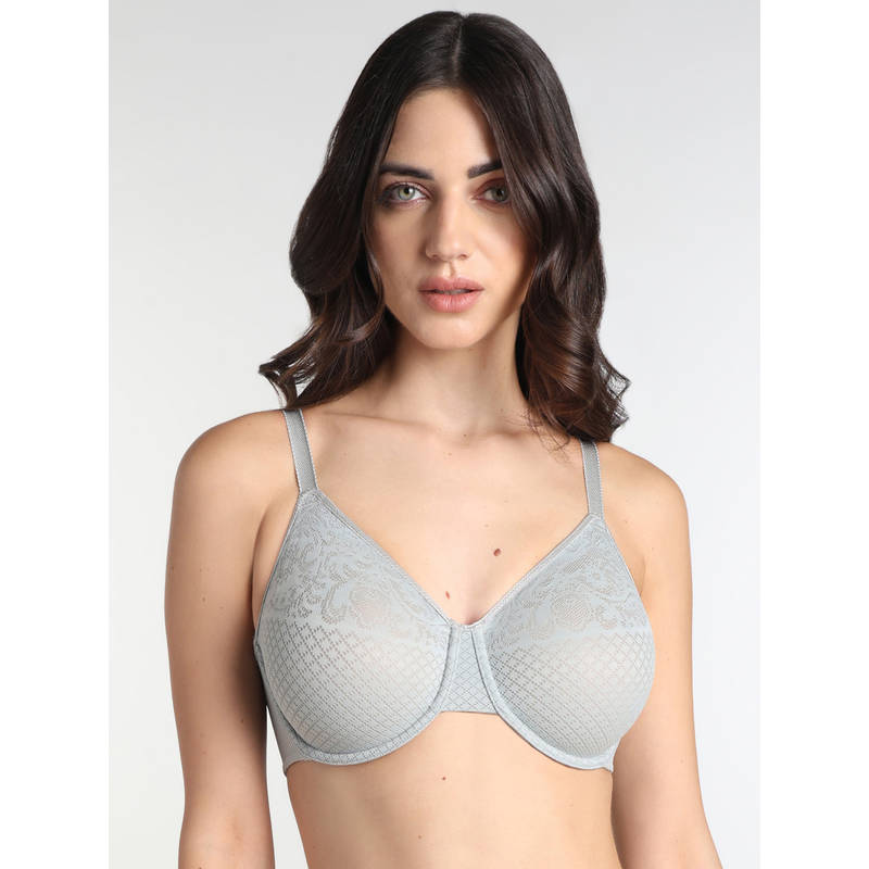 Wacoal Visual Effects Non Padded Wired Full Cup Plus Size Support Minimizer Bra - Olive (40DD)
