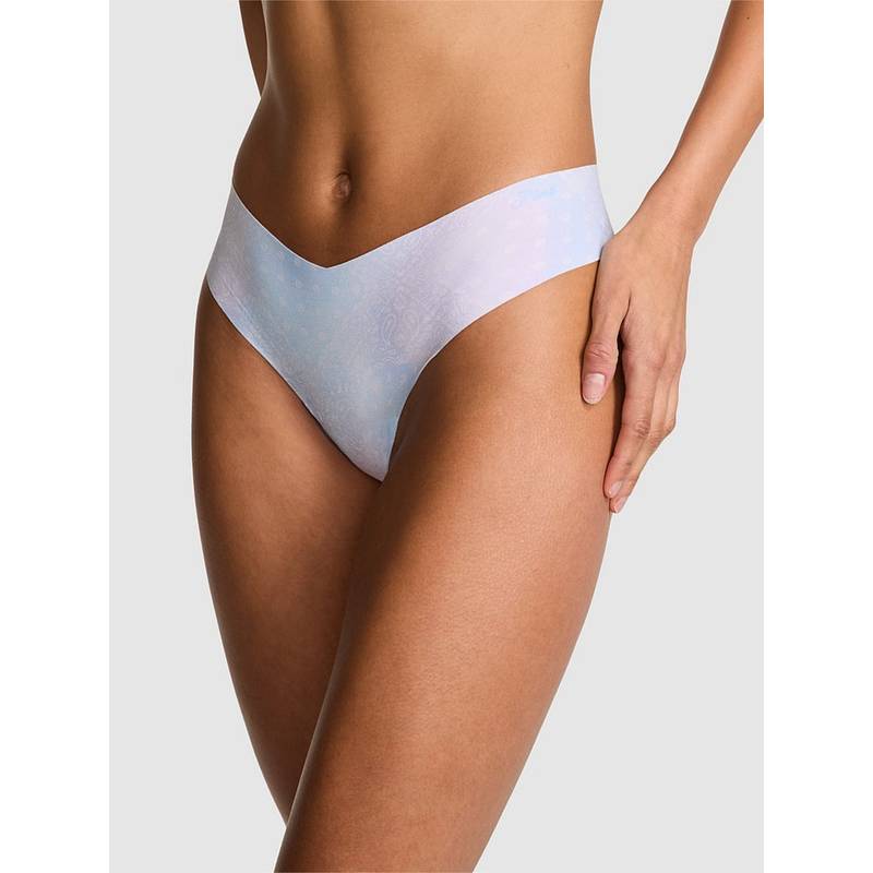 Victoria's Secret Pink No-Show Thong Panty Multi-Color (XS)