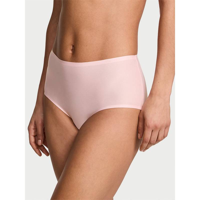 Victoria's Secret Body By Victoria Flex Mid-Rise Modern Brief Panty Pink (S)