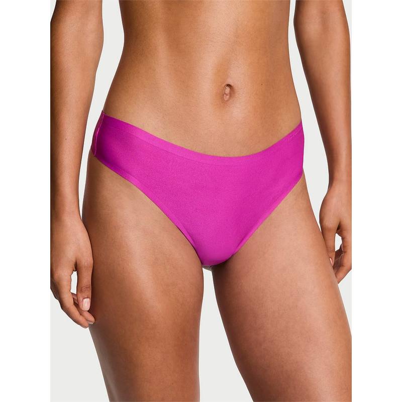 Victoria's Secret Body By Victoria Flex Mid-Rise Thong Panty Pink (S)