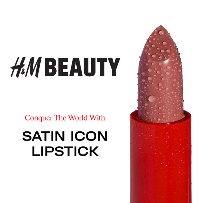 H&M Satin Icon Lipstick - Crème Brulee