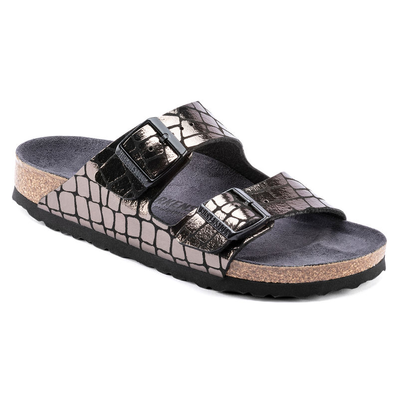 Birkenstock arizona on sale gator black
