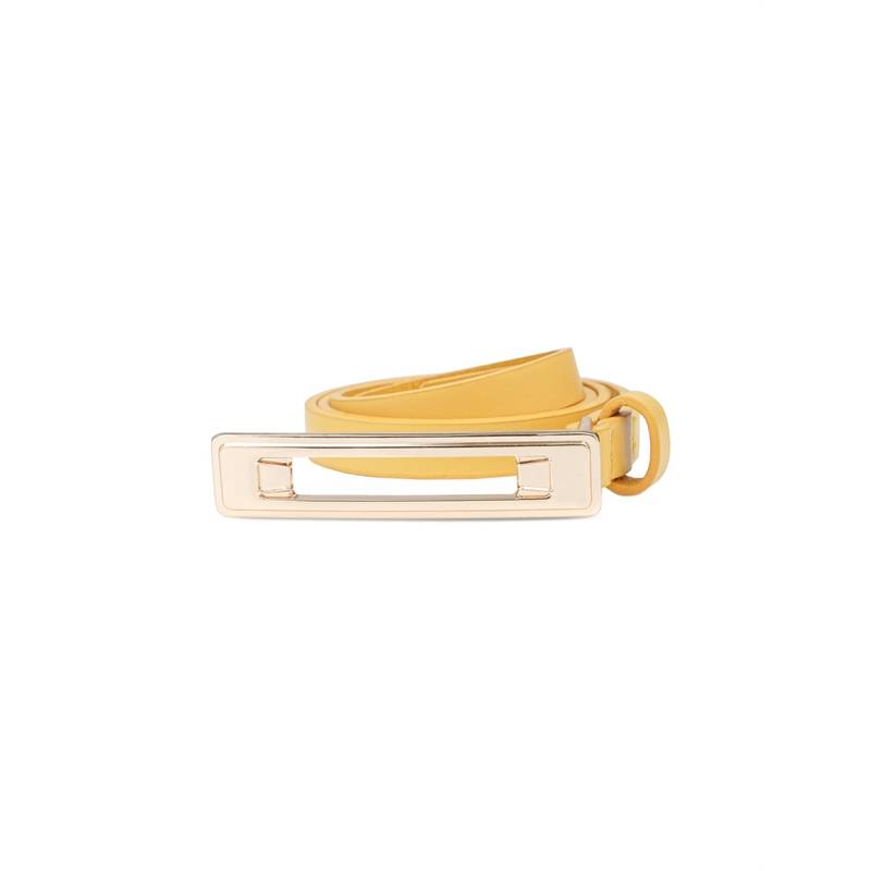 United Colors of Benetton Women Belt Iris Trace - Bulbous Yellow (28)