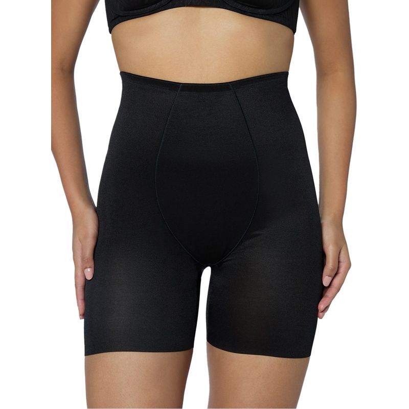 Triumph Tummy Control Invisible Shaper with Seamless Silhouette Black (L)